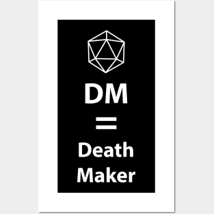 Dungeon Master = Death Maker Posters and Art
